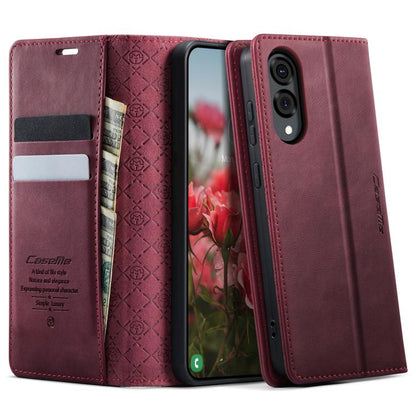 CaseMe 033 Calf Leather Lining Microfibre RFID Blocking Phone Case, For Samsung Galaxy Z Fold7 5G, For Samsung Galaxy Z Filp7 5G, For Samsung Galaxy S25 Edge, For Samsung Galaxy A56 5G, For Samsung Galaxy A26, For Samsung Galaxy A36 5G                 ...