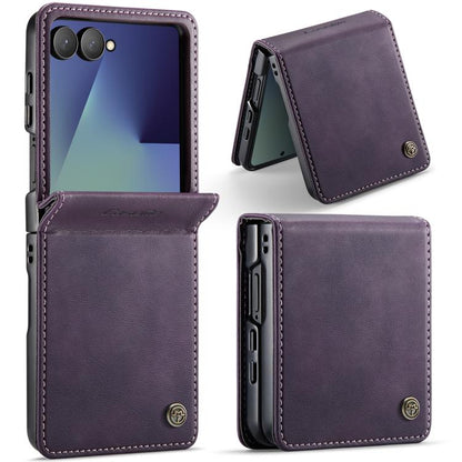 CaseMe 033 Calf Leather Lining Microfibre RFID Blocking Phone Case, For Samsung Galaxy Z Fold7 5G, For Samsung Galaxy Z Filp7 5G, For Samsung Galaxy S25 Edge, For Samsung Galaxy A56 5G, For Samsung Galaxy A26, For Samsung Galaxy A36 5G                 ...