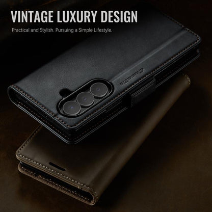 CaseMe 033 Calf Leather Lining Microfibre RFID Blocking Phone Case, For Samsung Galaxy Z Fold7 5G, For Samsung Galaxy Z Filp7 5G, For Samsung Galaxy S25 Edge, For Samsung Galaxy A56 5G, For Samsung Galaxy A26, For Samsung Galaxy A36 5G                 ...