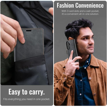 CaseMe 033 Calf Leather Lining Microfibre RFID Blocking Phone Case, For Samsung Galaxy Z Fold7 5G, For Samsung Galaxy Z Filp7 5G, For Samsung Galaxy S25 Edge, For Samsung Galaxy A56 5G, For Samsung Galaxy A26, For Samsung Galaxy A36 5G                 ...