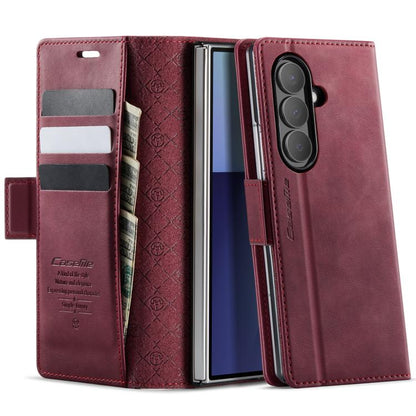 CaseMe 033 Calf Leather Lining Microfibre RFID Blocking Phone Case, For Samsung Galaxy Z Fold7 5G, For Samsung Galaxy Z Filp7 5G, For Samsung Galaxy S25 Edge, For Samsung Galaxy A56 5G, For Samsung Galaxy A26, For Samsung Galaxy A36 5G                 ...