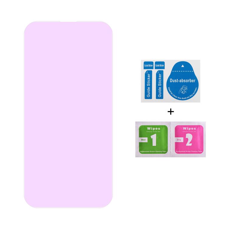 JUNSUNMAY 25pcs Anti-Blue Light Clear Tempered Glass Film