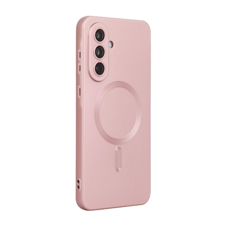 ENKAY MagSafe Matte TPU Phone Case with Lens Film, For Samsung Galaxy A14, For Galaxy A18 4G / 5G, For Samsung Galaxy A17 / A26 5G, For Samsung Galaxy A16 4G / 5G, For Samsung Galaxy A25