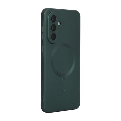 ENKAY MagSafe Matte TPU Phone Case with Lens Film, For Samsung Galaxy A14, For Galaxy A18 4G / 5G, For Samsung Galaxy A17 / A26 5G, For Samsung Galaxy A16 4G / 5G, For Samsung Galaxy A25