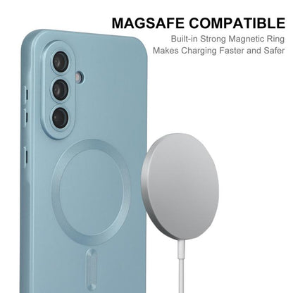 ENKAY MagSafe Matte TPU Phone Case with Lens Film, For Samsung Galaxy A36 5G, For Samsung Galaxy S25 5G, For Samsung Galaxy S25+ 5G, For Samsung Galaxy A15, For Samsung Galaxy A55, For Samsung Galaxy S24+ 5G