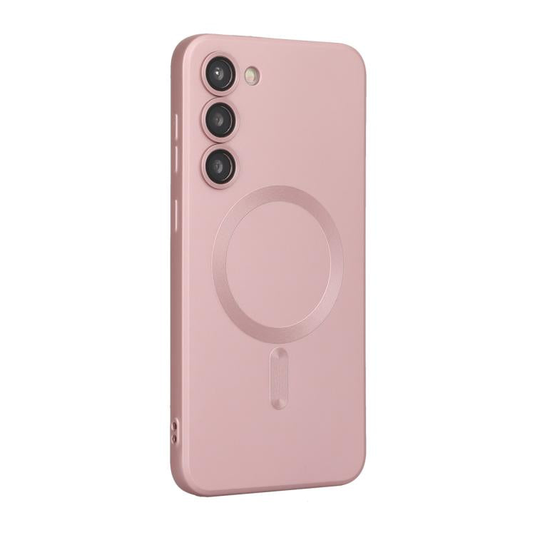 ENKAY MagSafe Matte TPU Phone Case with Lens Film, For Samsung Galaxy S24 5G, For Samsung Galaxy A24, For Samsung Galaxy A34, For Samsung Galaxy A54, For Samsung Galaxy S23+ 5G, For Samsung Galaxy S23 5G