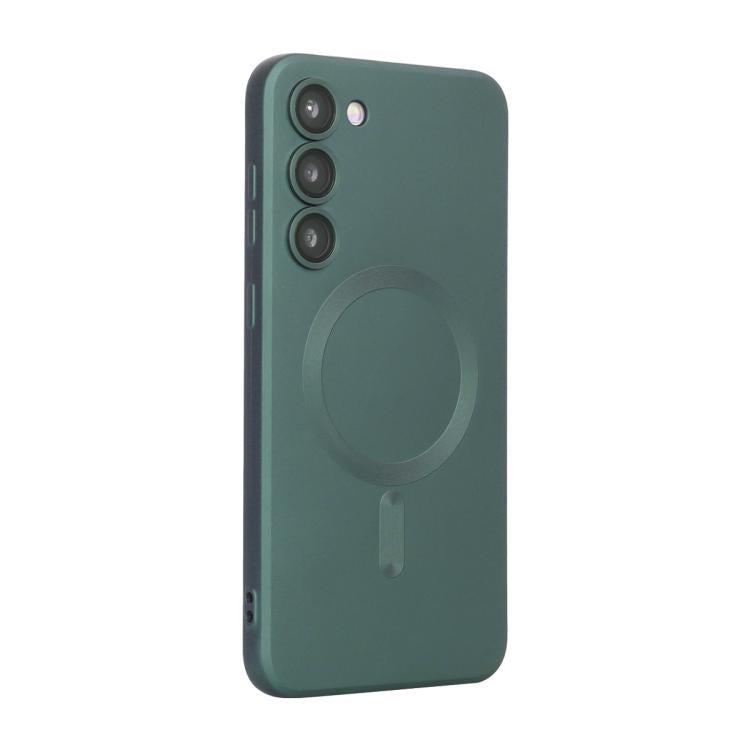 ENKAY MagSafe Matte TPU Phone Case with Lens Film, For Samsung Galaxy S24 5G, For Samsung Galaxy A24, For Samsung Galaxy A34, For Samsung Galaxy A54, For Samsung Galaxy S23+ 5G, For Samsung Galaxy S23 5G