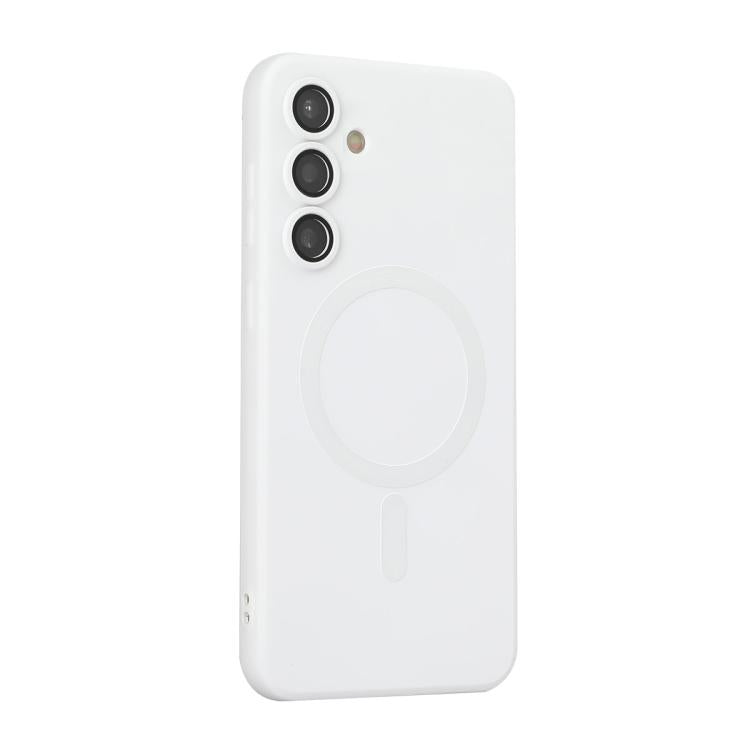 ENKAY MagSafe Matte TPU Phone Case with Lens Film, For Samsung Galaxy A14, For Galaxy A18 4G / 5G, For Samsung Galaxy A17 / A26 5G, For Samsung Galaxy A16 4G / 5G, For Samsung Galaxy A25