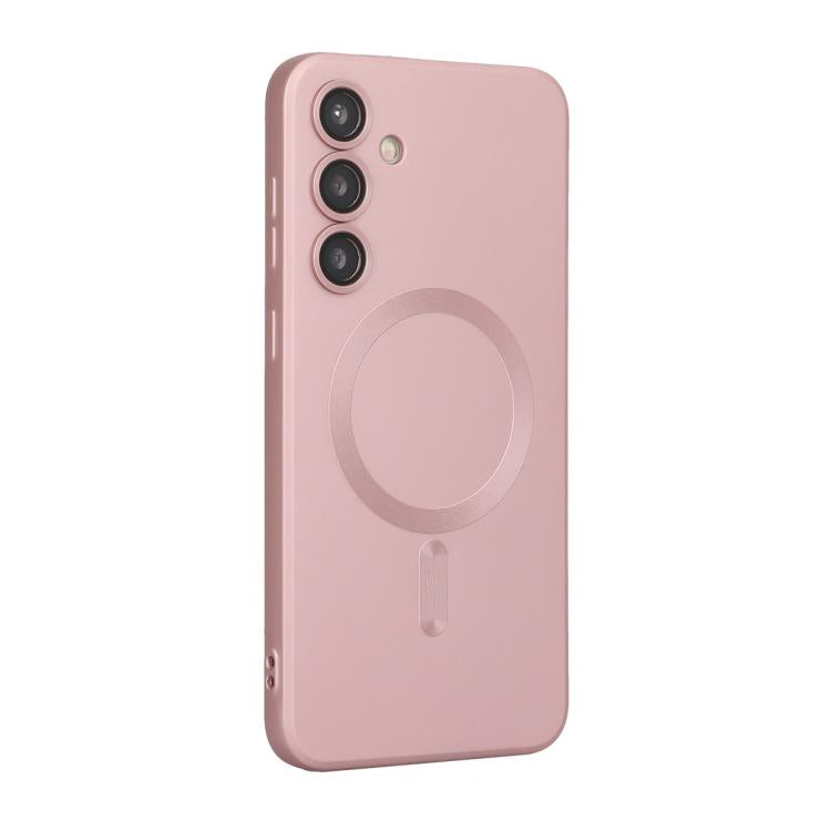 ENKAY MagSafe Matte TPU Phone Case with Lens Film, For Samsung Galaxy A14, For Galaxy A18 4G / 5G, For Samsung Galaxy A17 / A26 5G, For Samsung Galaxy A16 4G / 5G, For Samsung Galaxy A25