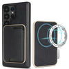 Kalebol Slim MagSafe Ring Magnetic Card Bag Leather Phone Case, For Samsung Galaxy S23 Ultra 5G, For Samsung Galaxy S23+ 5G, For Samsung Galaxy S23 5G, For Samsung Galaxy S22 Ultra 5G