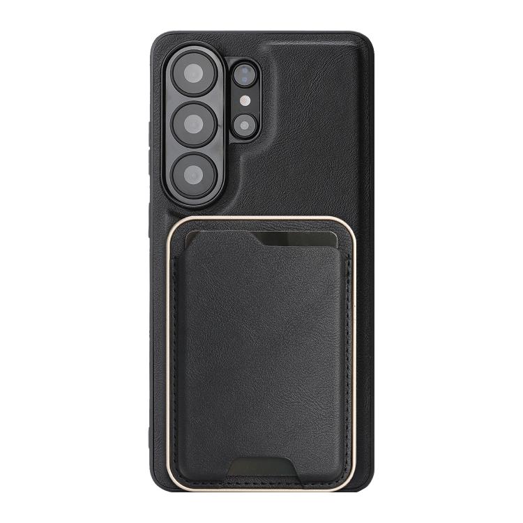 Kalebol Slim MagSafe Ring Magnetic Card Bag Leather Phone Case, For Samsung Galaxy S26 Ultra 5G, For Samsung Galaxy S25 Edge 5G, For Samsung Galaxy S25 5G, For Samsung Galaxy S25+ 5G, For Samsung Galaxy S25 Ultra 5G, For Samsung Galaxy S24 Ultra 5G    ...