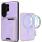 Kalebol Slim MagSafe Ring Magnetic Card Bag Leather Phone Case, For Samsung Galaxy S26 Ultra 5G, For Samsung Galaxy S25 Edge 5G, For Samsung Galaxy S25 5G, For Samsung Galaxy S25+ 5G, For Samsung Galaxy S25 Ultra 5G, For Samsung Galaxy S24 Ultra 5G    ...