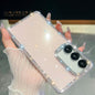 Rhinestone Glitter TPU 4-corners Anti-fall Phone Case, For Samsung Galaxy A35 5G, For Samsung Galaxy S24 Ultra 5G, For Samsung Galaxy S24+ 5G, For Samsung Galaxy S24 5G, For Samsung Galaxy S23 Ultra 5G