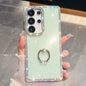 Rhinestone Glitter TPU Ring Holder Anti-fall Phone Case, For Samsung Galaxy S24 Ultra 5G, For Samsung Galaxy S24+ 5G, For Samsung Galaxy S24 5G, For Samsung Galaxy S23 Ultra 5G
