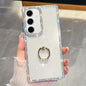 Rhinestone Glitter TPU Ring Holder Anti-fall Phone Case, For Samsung Galaxy S24 Ultra 5G, For Samsung Galaxy S24+ 5G, For Samsung Galaxy S24 5G, For Samsung Galaxy S23 Ultra 5G