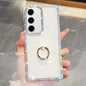 Rhinestone Glitter TPU Ring Holder Anti-fall Phone Case, For Samsung Galaxy S24 Ultra 5G, For Samsung Galaxy S24+ 5G, For Samsung Galaxy S24 5G, For Samsung Galaxy S23 Ultra 5G