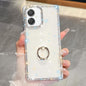 Rhinestone Glitter TPU Ring Holder Anti-fall Phone Case, For Samsung Galaxy S26+ 5G, For Samsung Galaxy S26 Ultra 5G, For Samsung Galaxy S26 5G, For Samsung Galaxy A07 5G, For Samsung Galaxy A17 5G, For Samsung Galaxy A56 5G, For Samsung Galaxy A26 5G ...