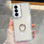 Rhinestone Glitter TPU Ring Holder Anti-fall Phone Case, For Samsung Galaxy S26+ 5G, For Samsung Galaxy S26 Ultra 5G, For Samsung Galaxy S26 5G, For Samsung Galaxy A07 5G, For Samsung Galaxy A17 5G, For Samsung Galaxy A56 5G, For Samsung Galaxy A26 5G ...