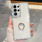 Rhinestone Glitter TPU Ring Holder Anti-fall Phone Case, For Samsung Galaxy S26+ 5G, For Samsung Galaxy S26 Ultra 5G, For Samsung Galaxy S26 5G, For Samsung Galaxy A07 5G, For Samsung Galaxy A17 5G, For Samsung Galaxy A56 5G, For Samsung Galaxy A26 5G ...
