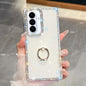 Rhinestone Glitter TPU Ring Holder Anti-fall Phone Case, For Samsung Galaxy S26+ 5G, For Samsung Galaxy S26 Ultra 5G, For Samsung Galaxy S26 5G, For Samsung Galaxy A07 5G, For Samsung Galaxy A17 5G, For Samsung Galaxy A56 5G, For Samsung Galaxy A26 5G ...