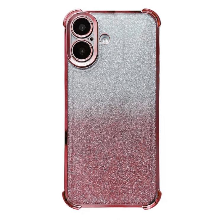 Electrpolated Glitter Four-corner Shockproof Space TPU Phone Case