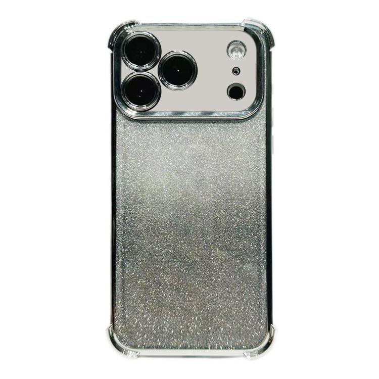 Electrpolated Glitter Four-corner Shockproof Space TPU Phone Case