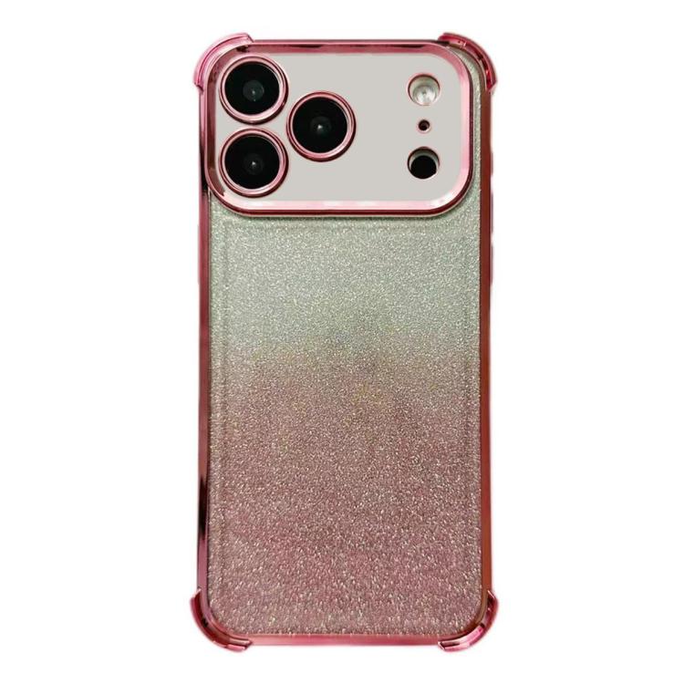 Electrpolated Glitter Four-corner Shockproof Space TPU Phone Case