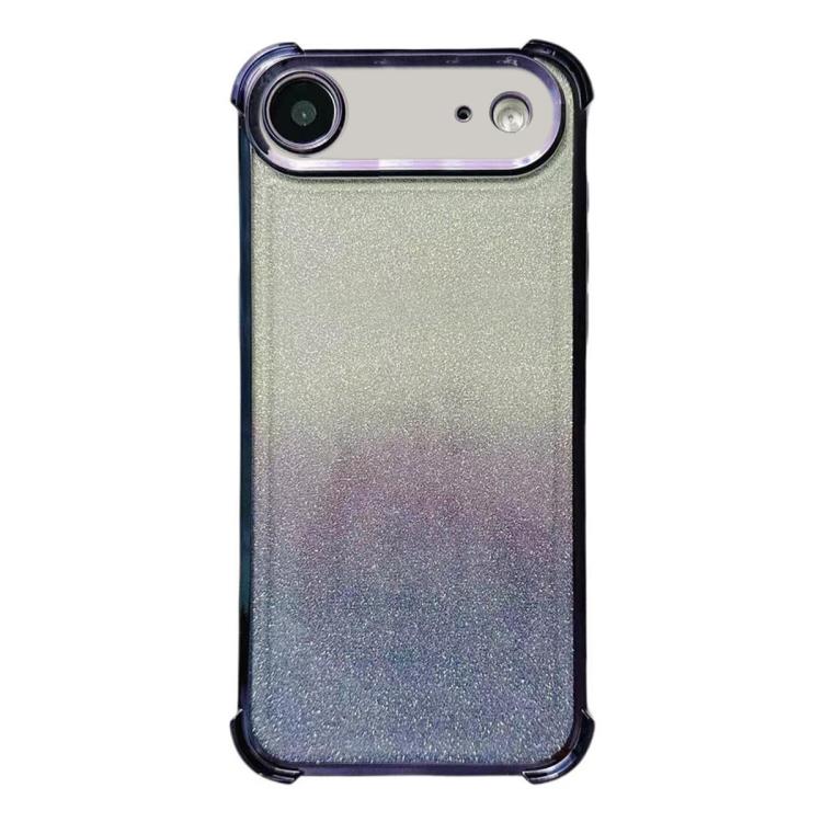 Electrpolated Glitter Four-corner Shockproof Space TPU Phone Case
