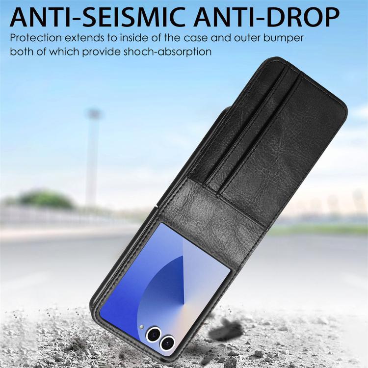 Vertical Flip Card Slot Leather Phone Case