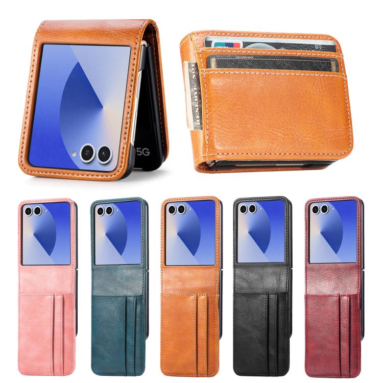 Vertical Flip Card Slot Leather Phone Case