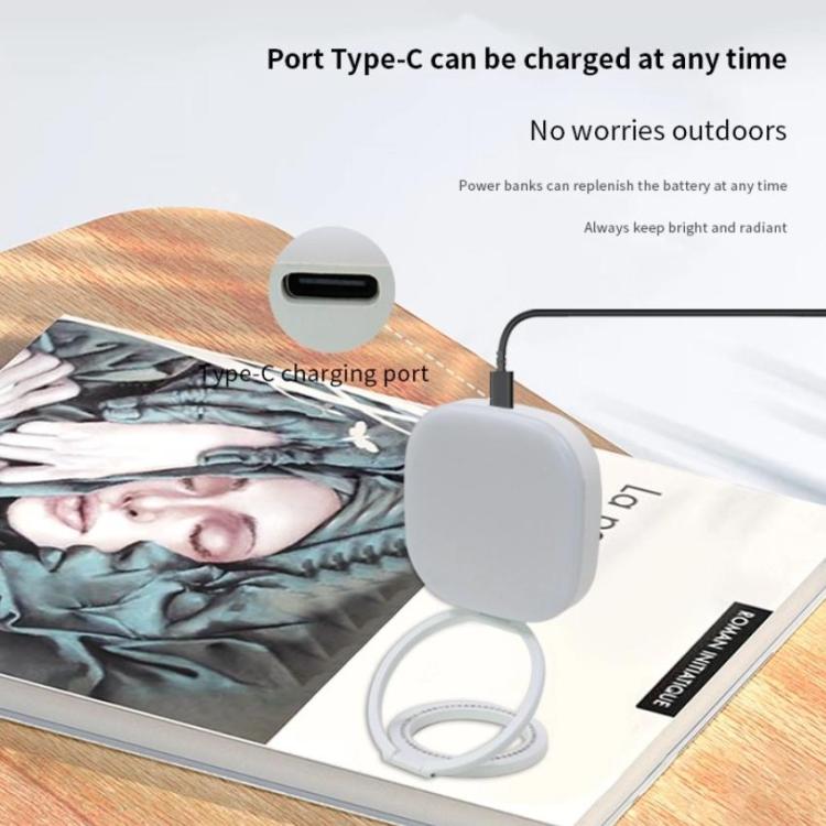 AL80 Portable 360 Degree Rotatable Magnetic Selfie Fill Light LED Fill Lamp