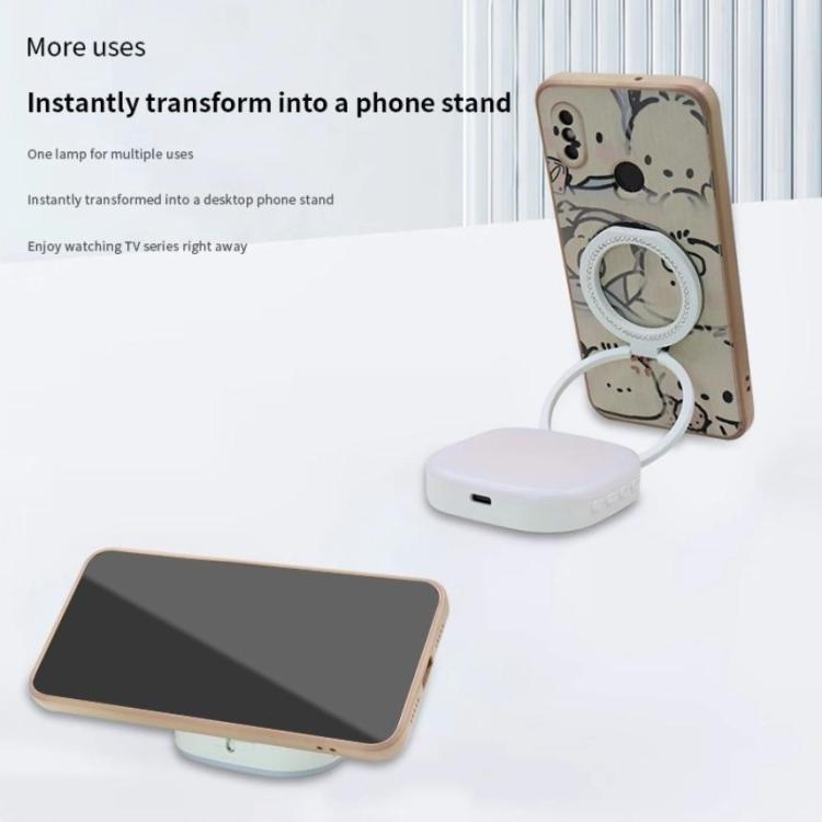 AL80 Portable 360 Degree Rotatable Magnetic Selfie Fill Light LED Fill Lamp