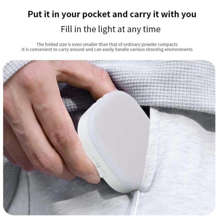 AL80 Portable 360 Degree Rotatable Magnetic Selfie Fill Light LED Fill Lamp