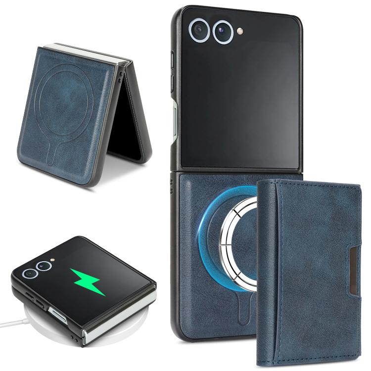 Kalebol Strong Magnetic MagSafe Tri-Fold Wallet Leather Phone Case