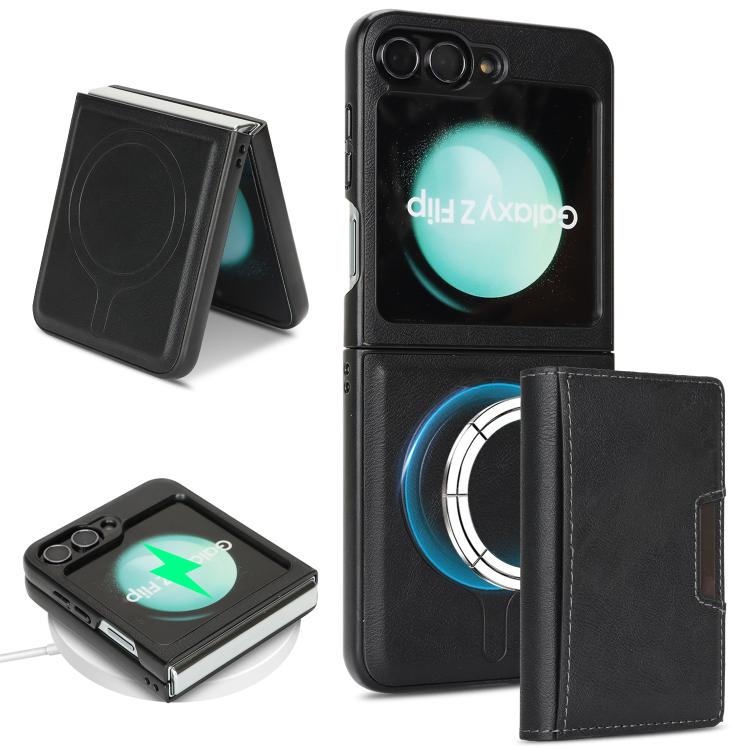 Kalebol Strong Magnetic MagSafe Tri-Fold Wallet Leather Phone Case