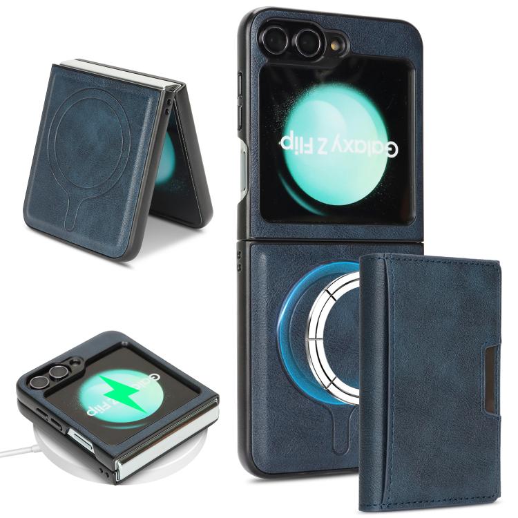 Kalebol Strong Magnetic MagSafe Tri-Fold Wallet Leather Phone Case