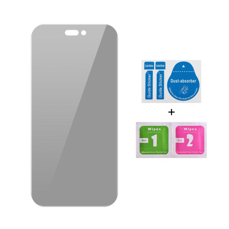 JUNSUNMAY 25pcs Privacy Screen Protector Tempered Glass Film