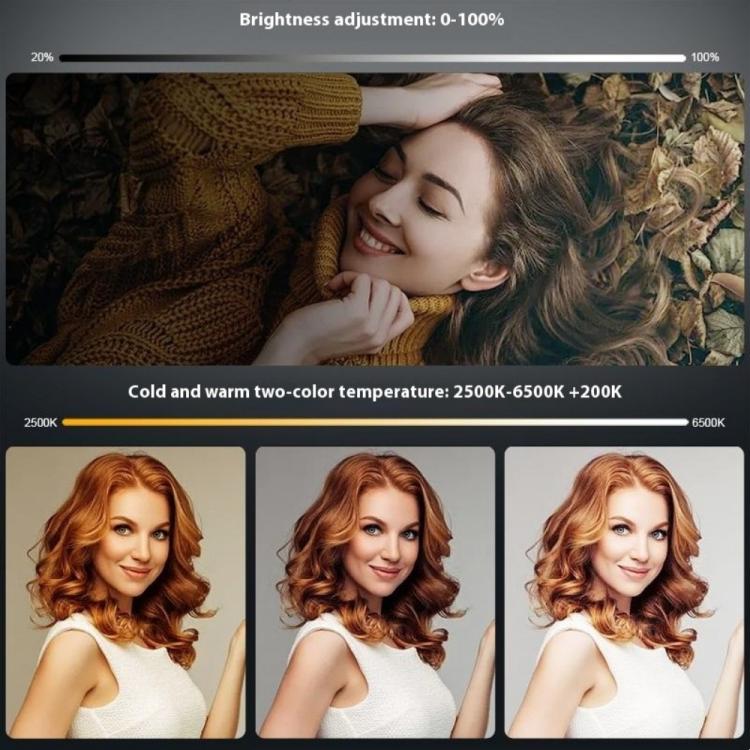 S4 RGB For Live Streaming / Photography Magnetic Phone Video Light Full Color Fill Light