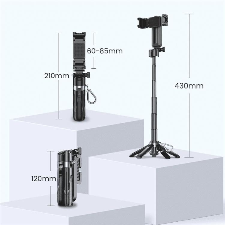 Jmary MT-18 Extendable Phone Holder Wireless Control Mini Phone Selfie Stick Tripod