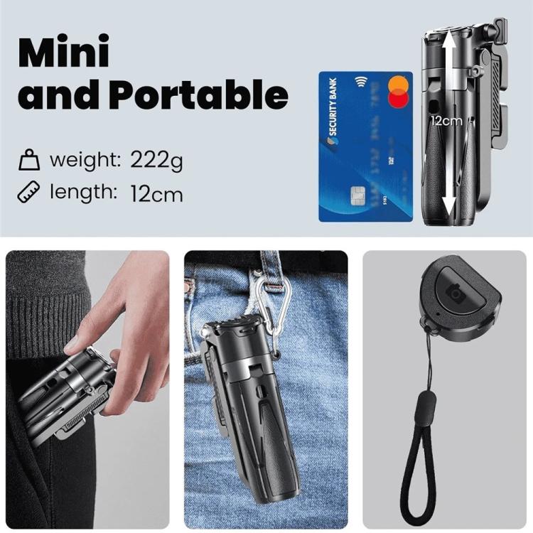 Jmary MT-18 Extendable Phone Holder Wireless Control Mini Phone Selfie Stick Tripod