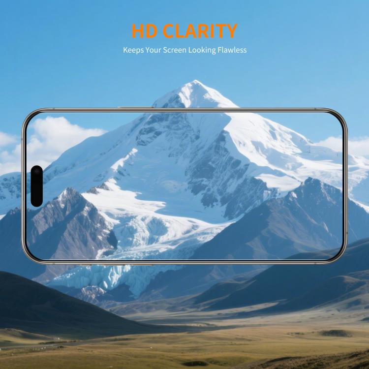 ENKAY Thickened Glue No White Edge 9H Big Arc Edge High Aluminum-silicon Tempered Glass Film