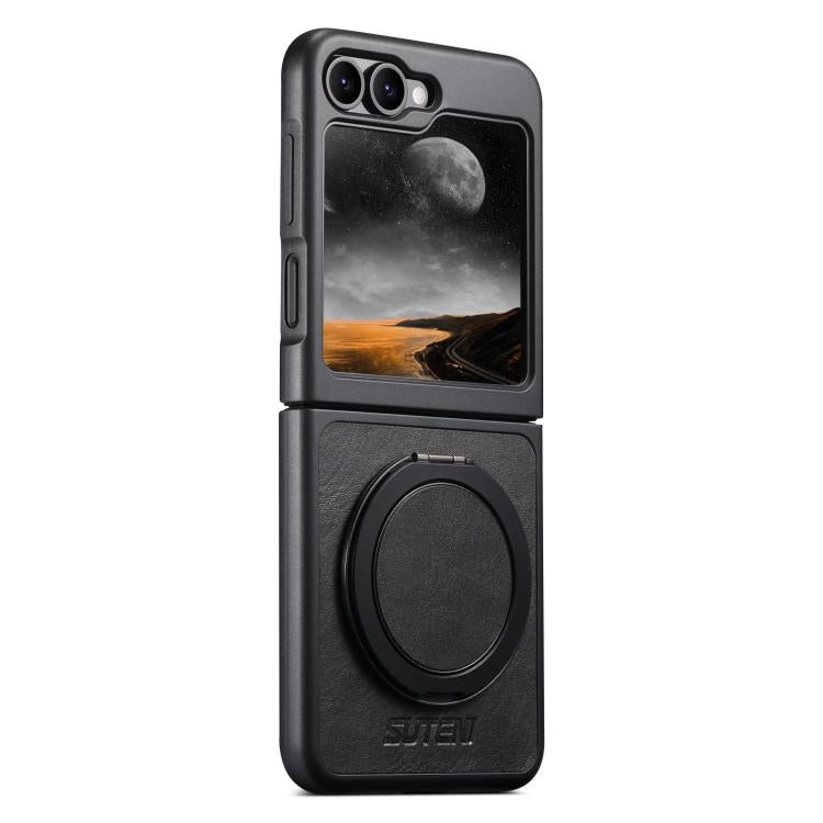 Suteni G3 Oil Wax 360 Rotation Holder MagSafe Back Phone Case