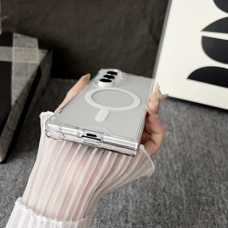 Clear MagSafe Four-corner Anti-fall Phone Case