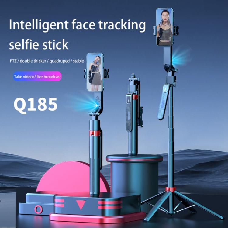Q185 Smart Auto Tracking Phone Live Streaming Stand AI Selfie Stick Handheld Gimbal Stabilizer