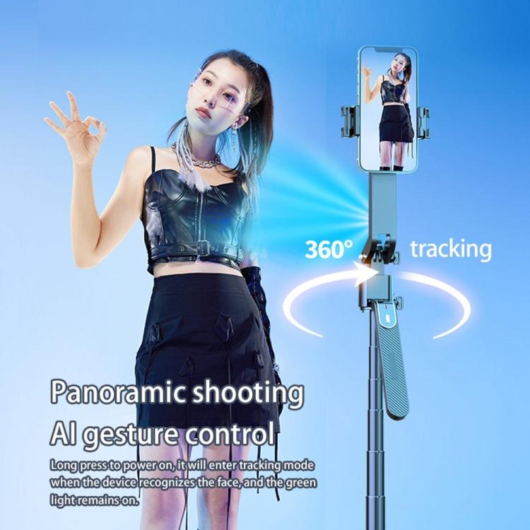 Q185 Smart Auto Tracking Phone Live Streaming Stand AI Selfie Stick Handheld Gimbal Stabilizer