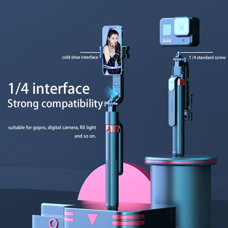 Q185 Smart Auto Tracking Phone Live Streaming Stand AI Selfie Stick Handheld Gimbal Stabilizer