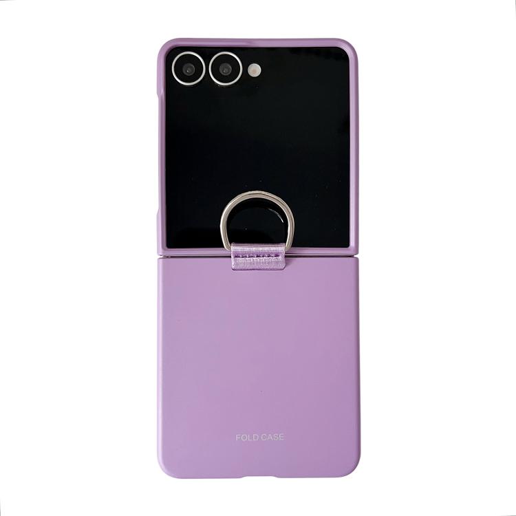 Electricplating Ring Buckle Folding Phone Case