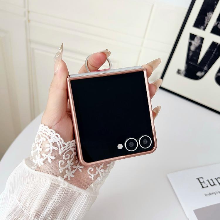 Electricplating Ring Buckle Folding Phone Case