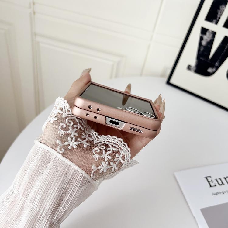 Electricplating Ring Buckle Folding Phone Case