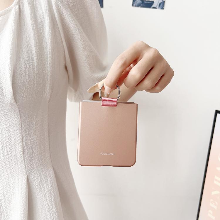 Electricplating Ring Buckle Folding Phone Case